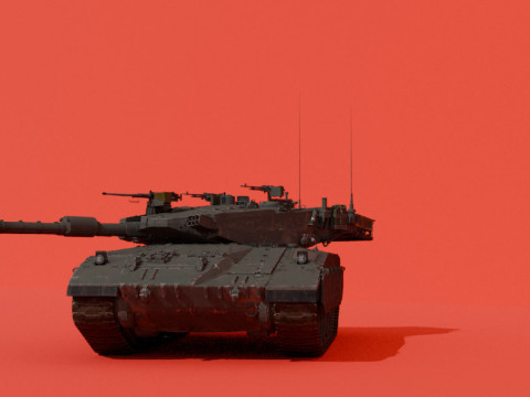 Merkava Siman 3 Bet Baz 3Dモデル