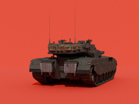 Merkava Siman 3 Bet Baz 3Dモデル