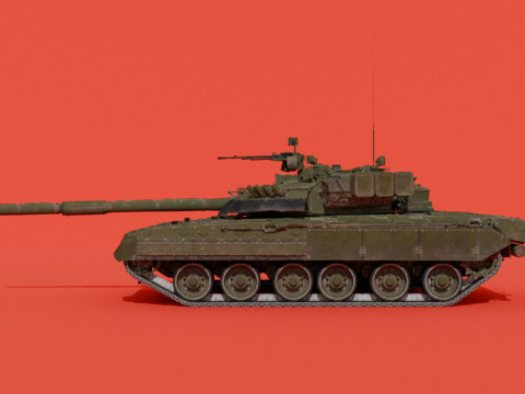 T-80 Model 3D