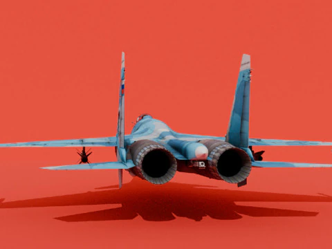 SU-33 3D Model
