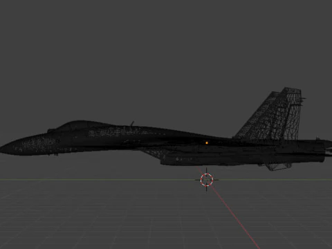 SU-33 3D Model
