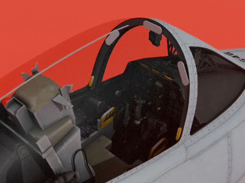 A-10C Thunderbolt II Modello 3D