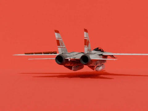 F-14A Tomcat Early 3D Model