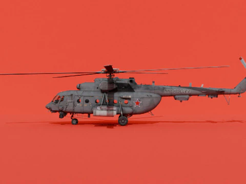 Mi-8AMTSh-VN Model 3D