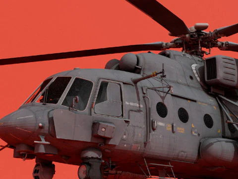 Mi-8AMTSh-VN 3D Model