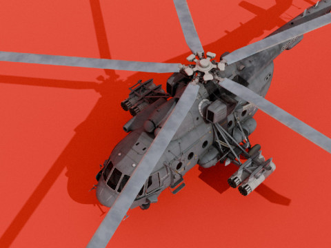 Mi-8AMTSh-VN Model 3D