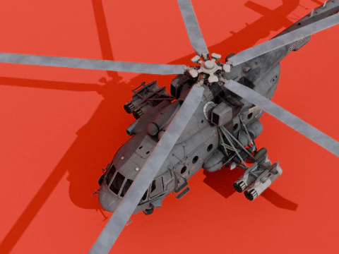 Mi-8AMTSh-VN 3D Model