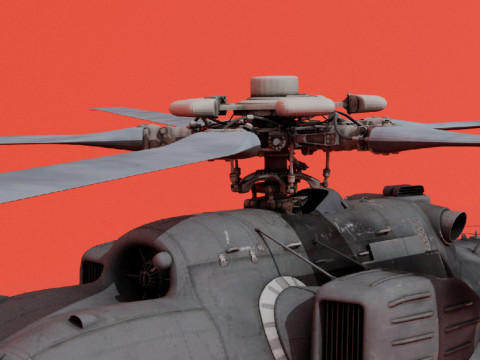 Mi-8AMTSh-VN Model 3D