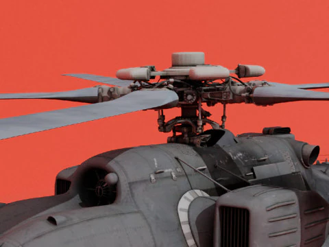 Mi-8AMTSh-VN 3D Model