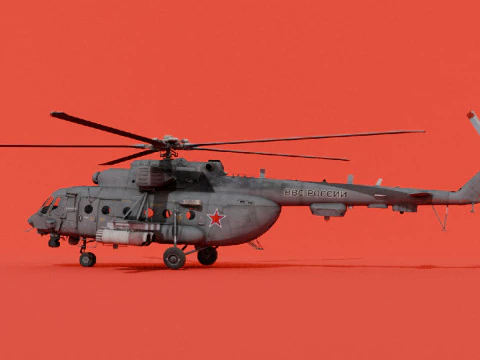 Mi-8AMTSh-VN 3D Model