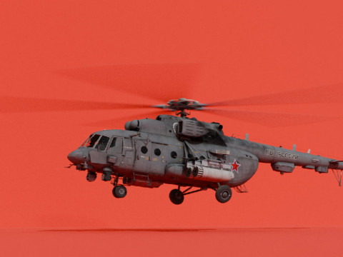 Mi-8AMTSh-VN Model 3D