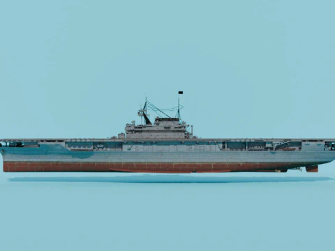 USS Enterprise Modello 3D