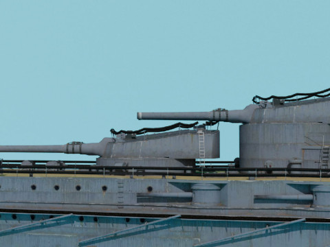 IJN Yamashiro Modelo 3D