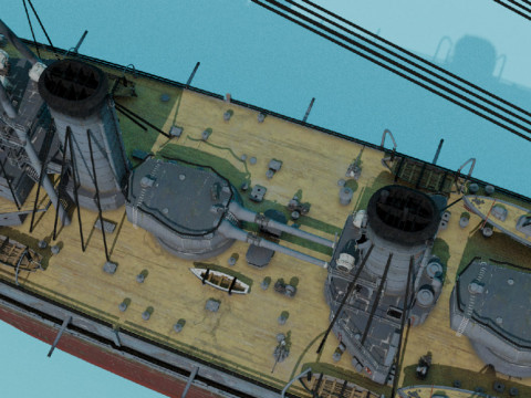 IJN Yamashiro Modelo 3D