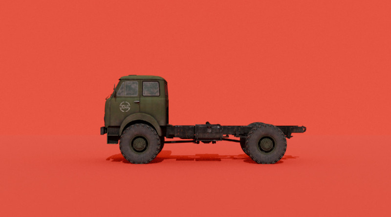 B-505 3D Модель .c4d .max .obj .3ds .fbx .stl .blend
