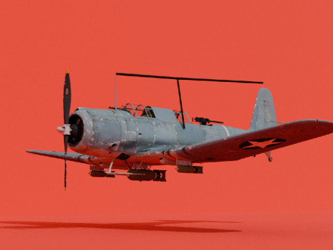 SB2U-3 3D Model