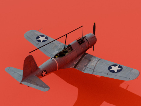 SB2U-3 3D Model