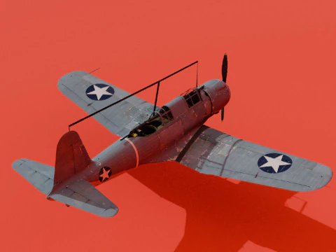 SB2U-3 3D Model