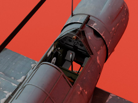 SB2U-3 3D Model