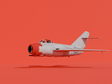 MiG-15 3D 模型