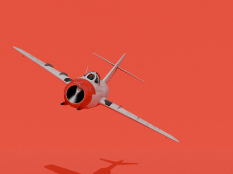 MiG-15 3D 模型