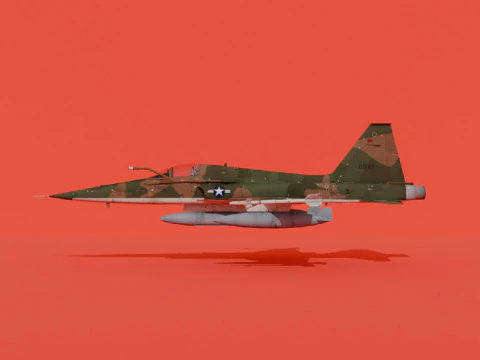 F-5C Modelo 3D