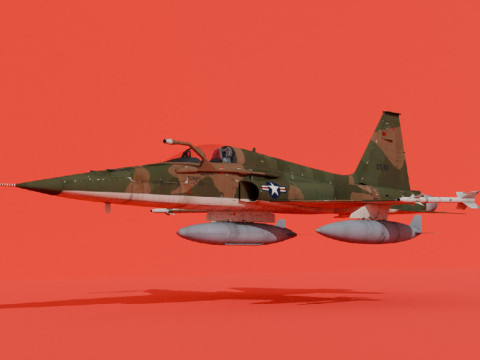 F-5C 3D Модель