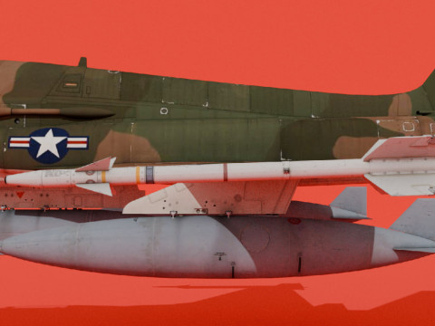 F-5C 3D Модель
