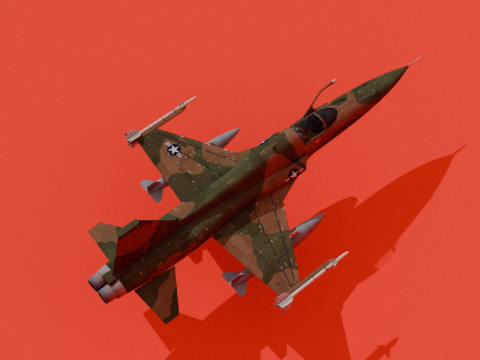 F-5C 3D Модель