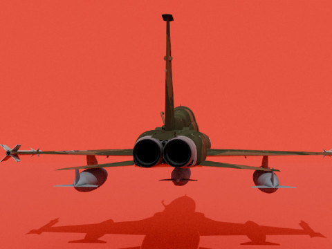 F-5C 3D Модель