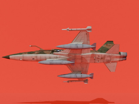 F-5C 3D Модель