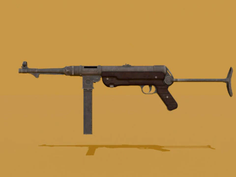 МП 38 3D Модель
