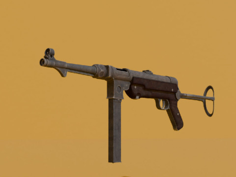 MP 38 Model 3D