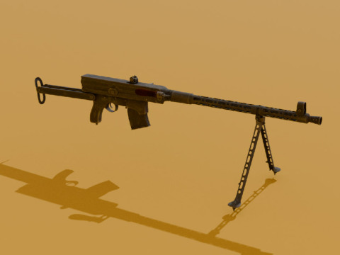 RPK 1943 Modèle 3D