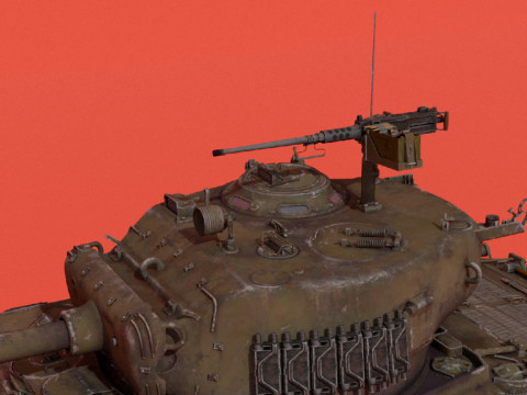 Discount 1 days M4A3 Sherman Modelo 3D