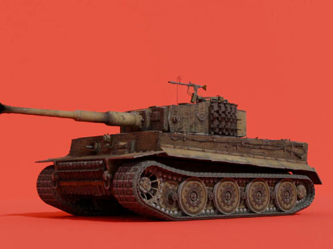 Tiger E 3D Model