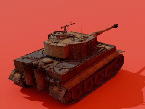 Tiger E 3D Model