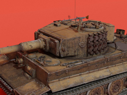 Discount 1 days Tiger E 3Dモデル