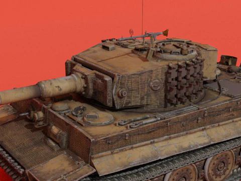 Tiger E 3D Model