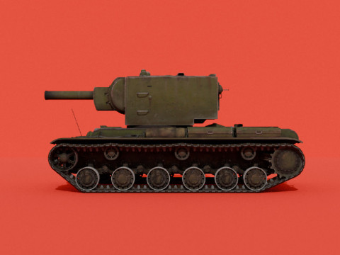 Discount 2 days KV-2 3D Model