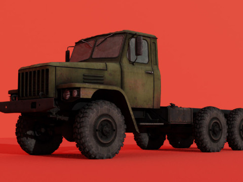 C-EQ2081 Military Truck 3D Модель