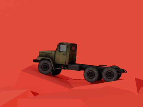 C-EQ2081 Military Truck 3D Модель