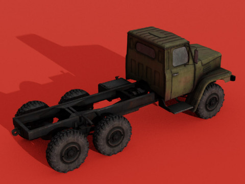 C-EQ2081 Military Truck 3D Модель