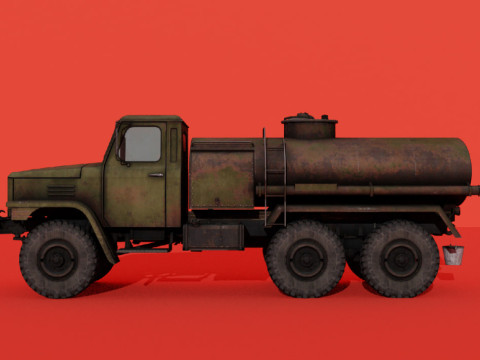 C-EQ2081 Military Truck 3D 模型