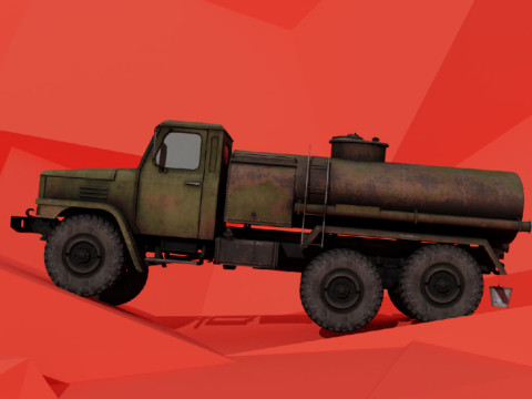 C-EQ2081 Military Truck Modelo 3D
