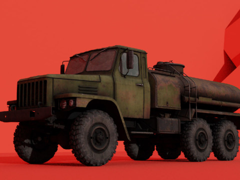 C-EQ2081 Military Truck Modelo 3D
