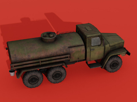 C-EQ2081 Military Truck Modelo 3D