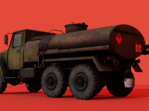 C-EQ2081 Military Truck Modelo 3D