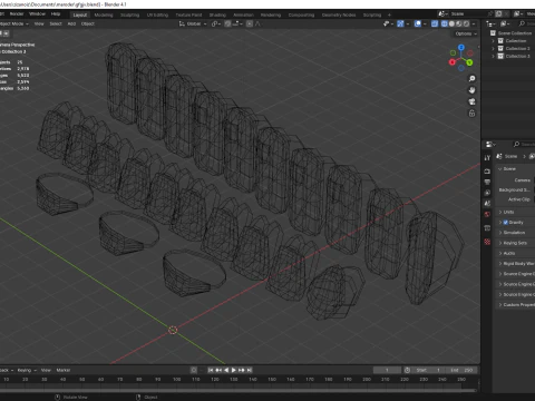 Back Pack assets 3D Model