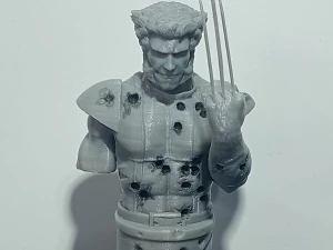 Wolverine Bust 3D print stl 3D Print Model